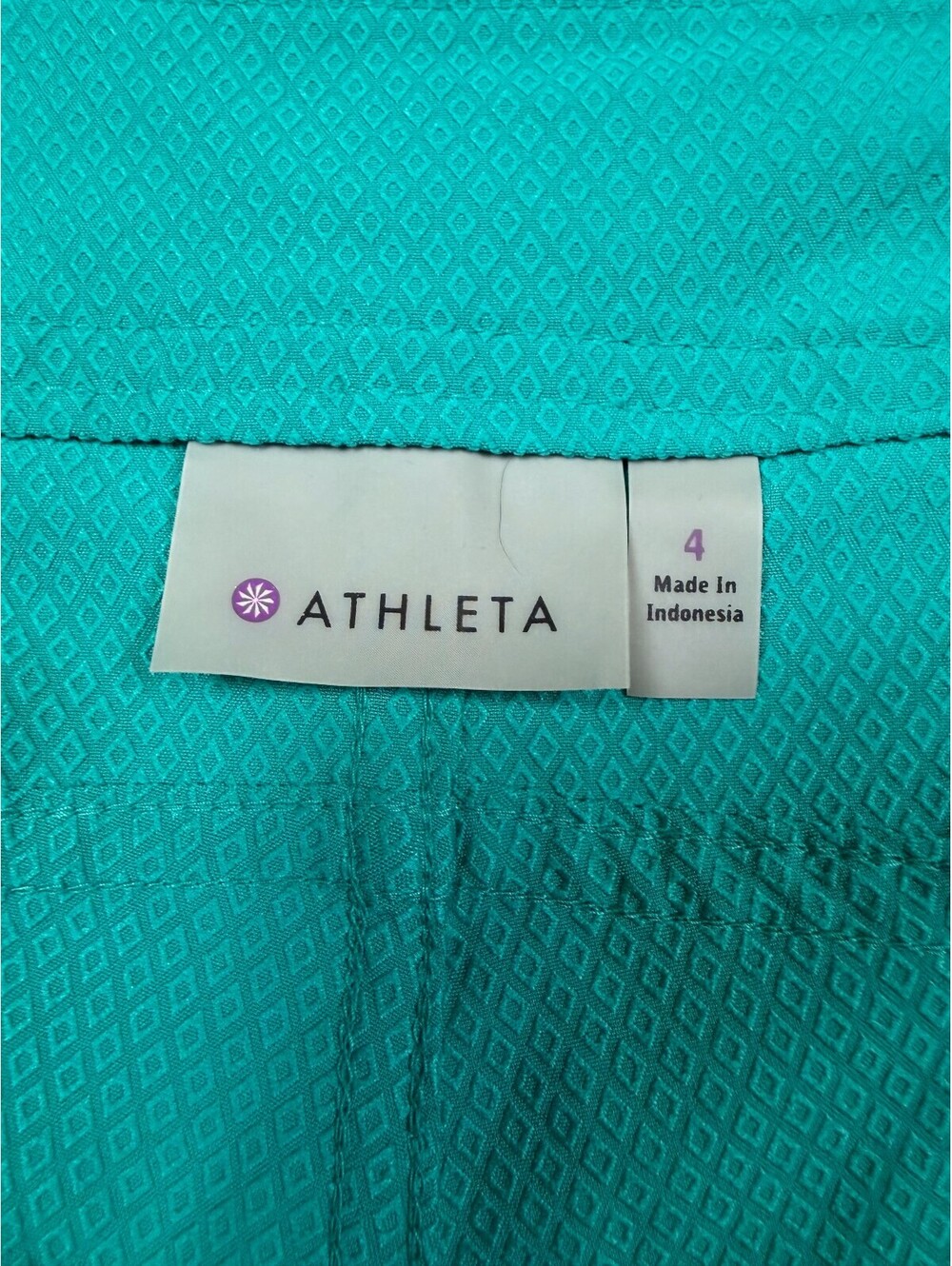 Athleta Clearwater Board Shorts Womens 4 Teal Turquoise Swim Surf Stretch Summer - Picture 4 of 6
